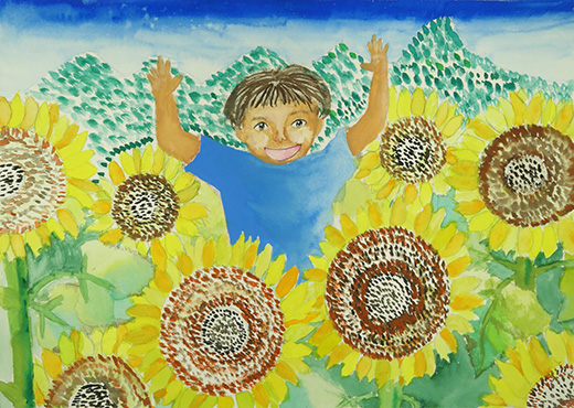 ぼくのひまわり畑