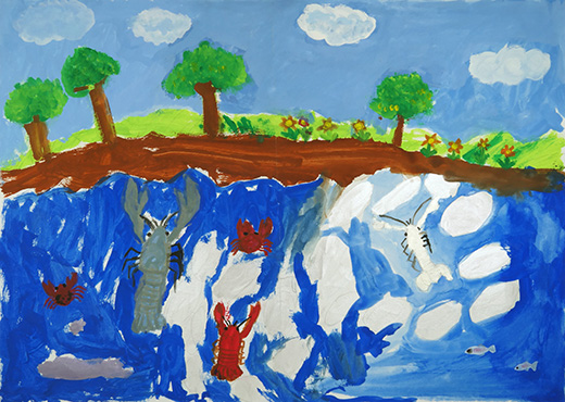 自然がいっぱい