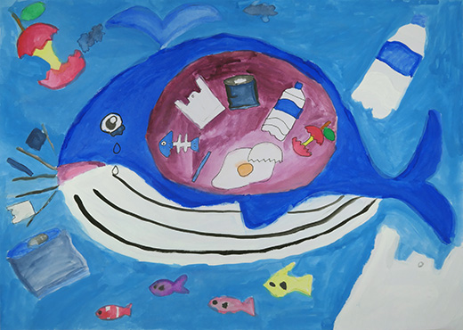 助けて！ごみをすてないで