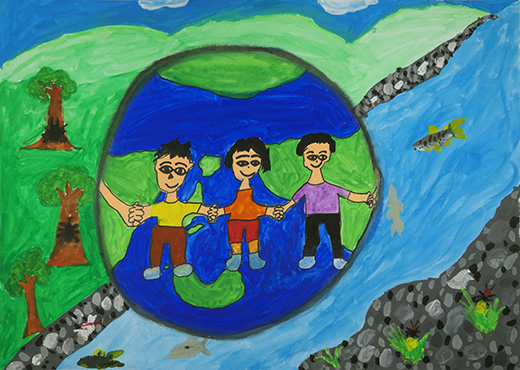 僕たちで守ろう僕たちの地球