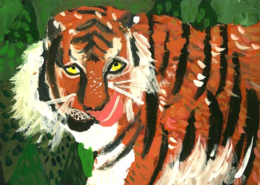 トラたちのすむ森