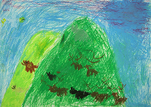 山のしぜんのえ