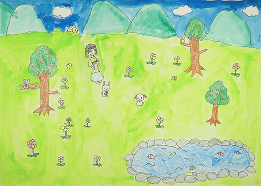 おはなばたけのどうぶつ