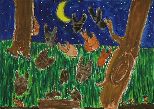 まんてんのほしとごきげんなこんちゅうたち