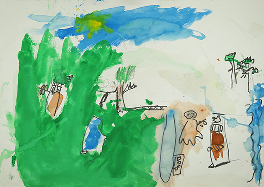 自然がいっぱいの公園