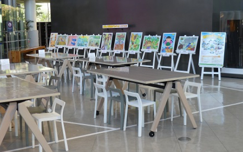 展示コーナー全景