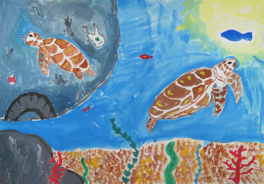 ごみのない海へ