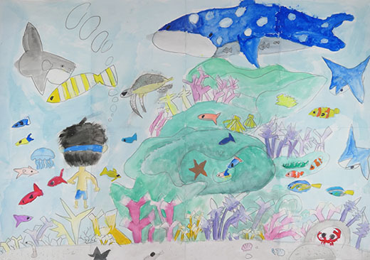 きれいな水にくらすいのちの光