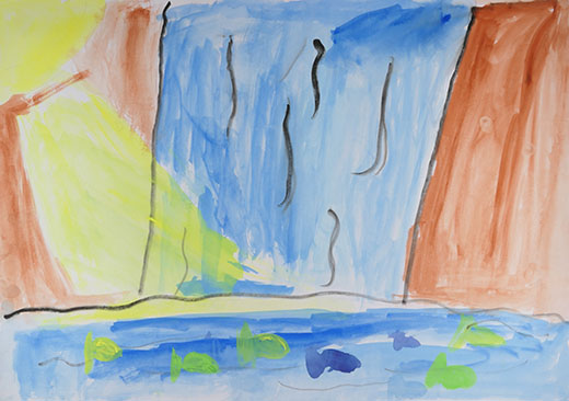 うつくしいたき