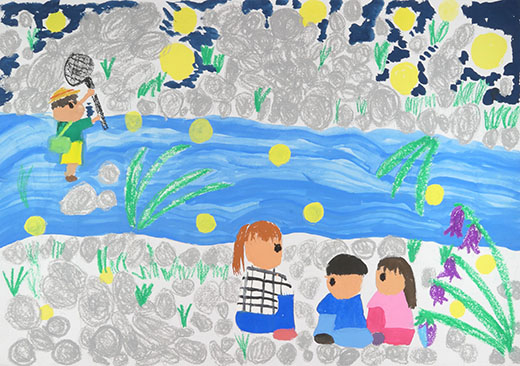 きれいな川であそびたいな