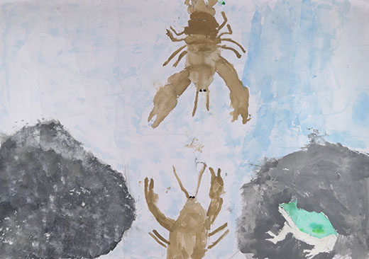 ニホンザリガニの会話