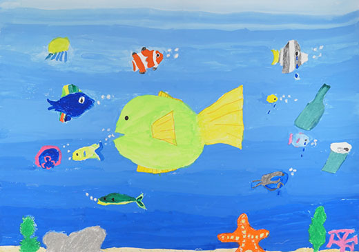 ごみをすてないで