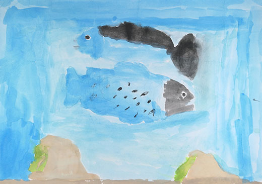 自由に生きる魚