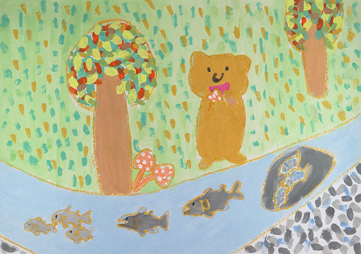 みのりの秋の森