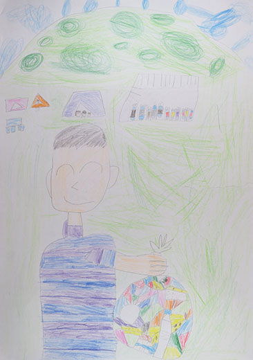 キャンプにいって、そのゴミはもちかえる