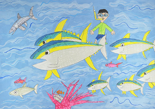 およげ！キハダマグロ