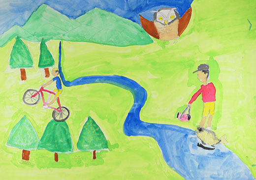 川と森のめぐみ