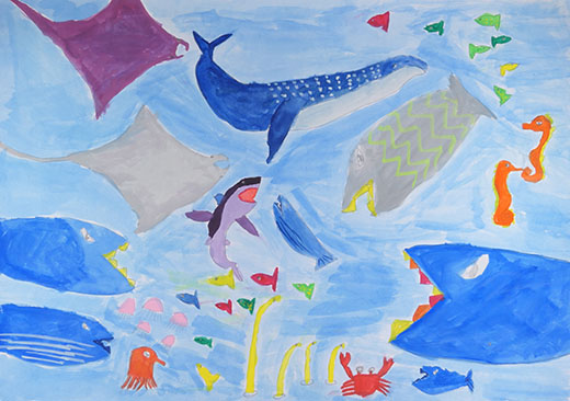 いきものたちの海