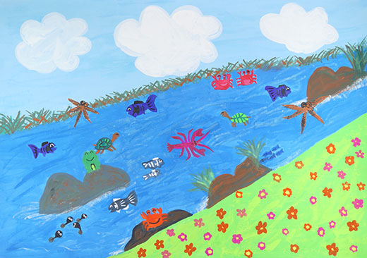 生き物たちの楽園