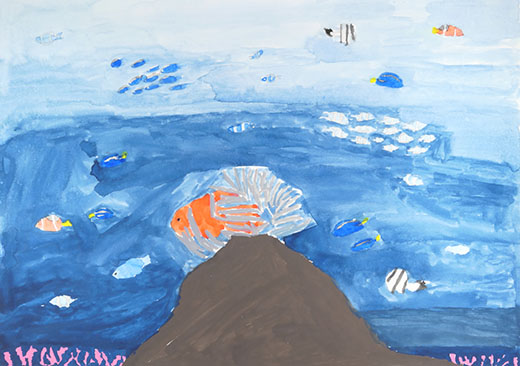 海の中の魚たち