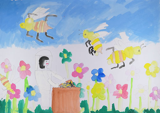 ハチのやさしい所