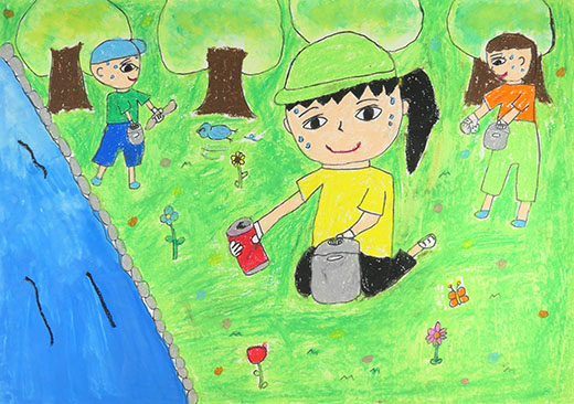 町の小さなお手伝い