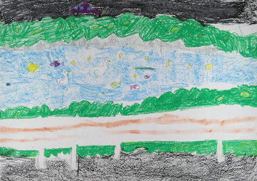 さかながいっぱいのかわ