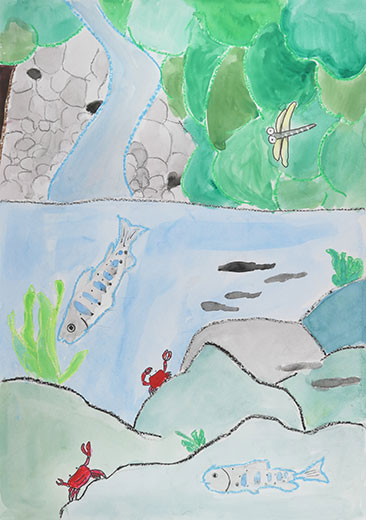 きれいな水とおいしい空気