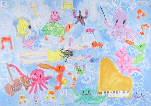 みんなでみどりをそだていのちをたいせつにしよう