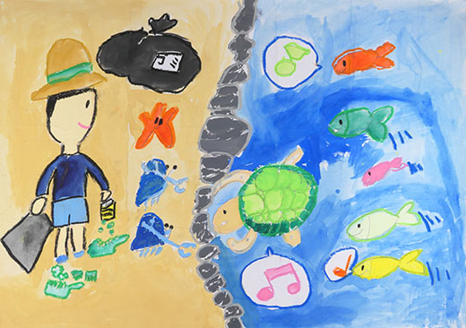 いつでも海をきれいにしよう！！