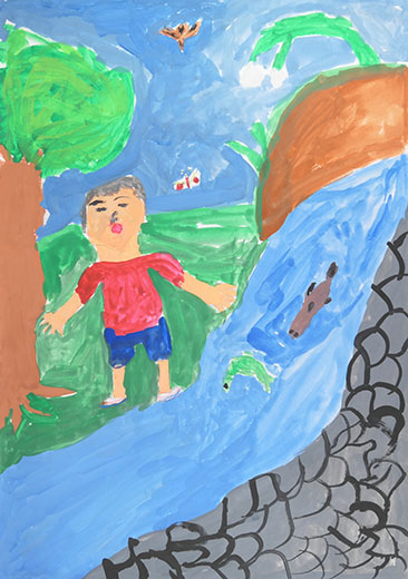 自然の中でリフレッシュ