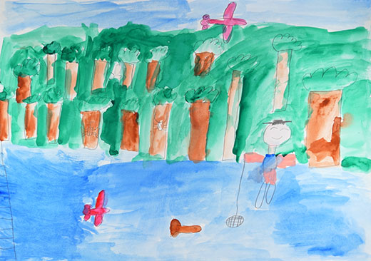 きれいな水と山の空気