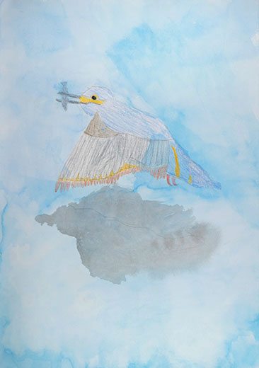 ちきゅうを回る島