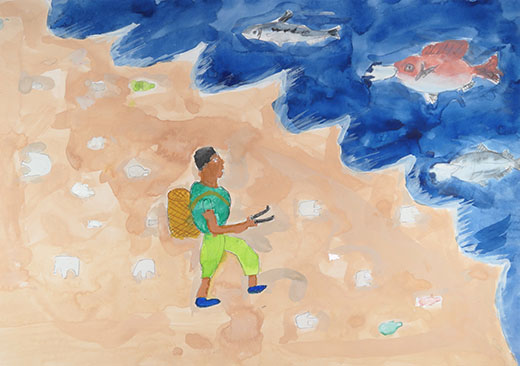 ごみひろい活動