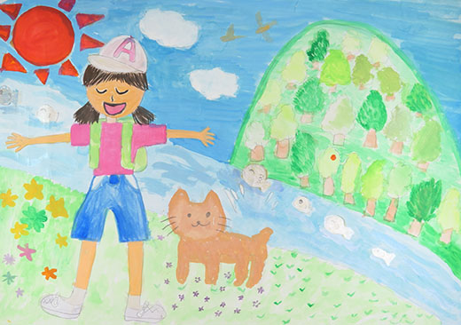 おいしい空気と自然をまもろう