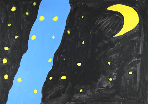 きれいな川とホタル