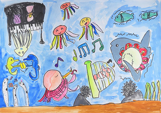 海の中の音がく会