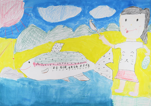 ニジマスさんありがとう