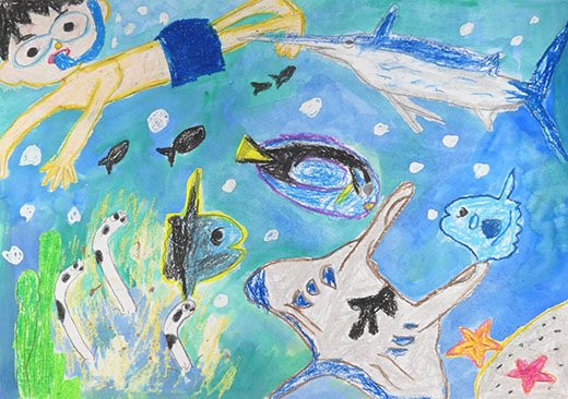 海をたいせつにしよう