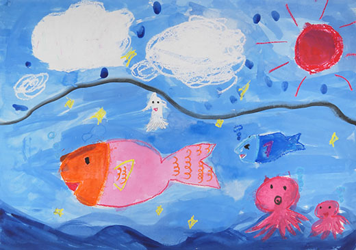 空気と水がきれいだと気もちいいね