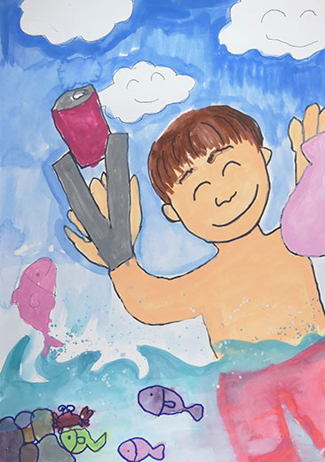 海の生き物を大切に