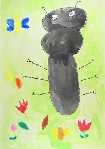 ちいさないきものたいせつにしよう