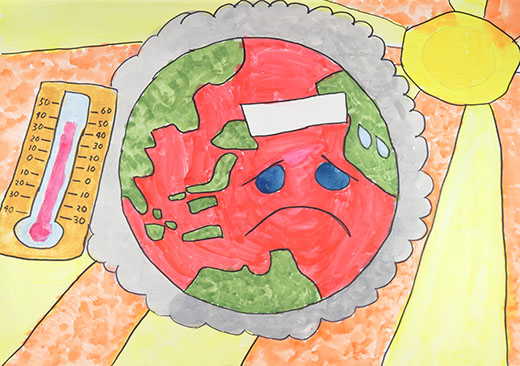 地球温暖化を阻止しよう