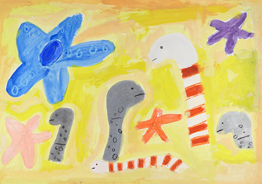 にょろにょろちんあなご