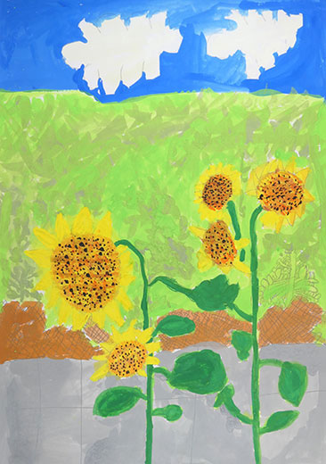 にわのひまわり