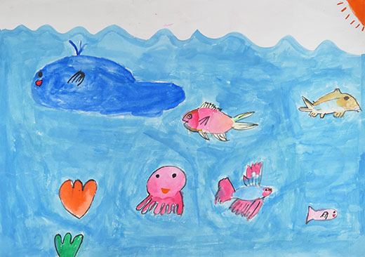 うみのなかのいきもの