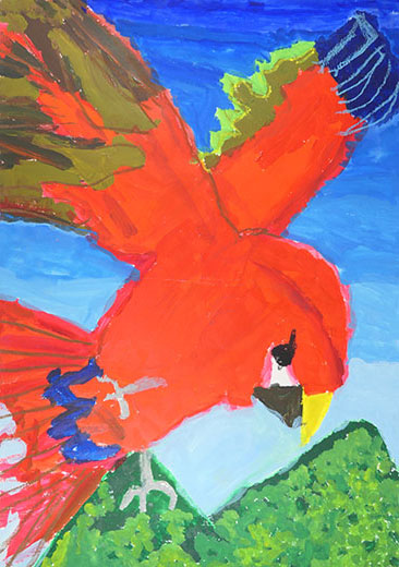 はばたけ！ぼくのかっこいいオウム