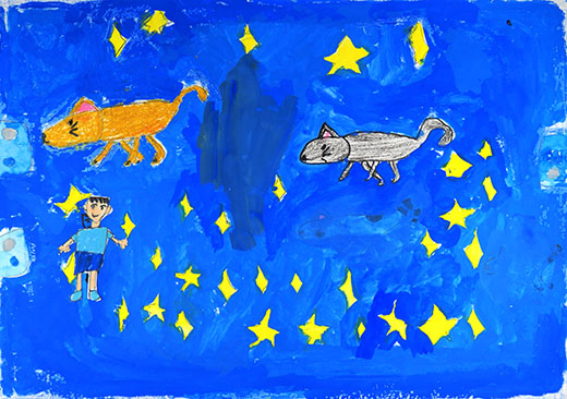 ねこのモモとムムとメメ