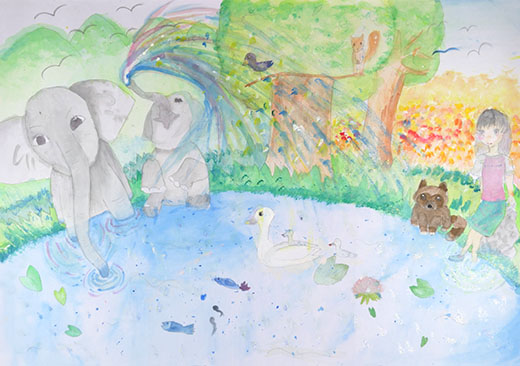 水を使う生き物たち