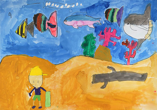 海に生きる魚たち